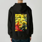 RAKUENのレッドゴールド♥ Heavyweight Zip Hoodie