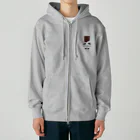 キッズモード某の板チョコ男 Heavyweight Zip Hoodie