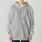 ロカビリーちゃんのROCKABILLY FOREVER前後（シンプルP） Heavyweight Zip Hoodie