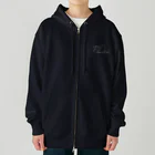 ORCATのI Love Somali Cats （ロゴホワイト） Heavyweight Zip Hoodie