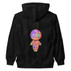 Ａ’ｚｗｏｒｋＳのHANGING VOODOO DOLL PASTEL ヘビーウェイトジップパーカー