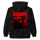 Ａ’ｚｗｏｒｋＳのアカイサケビ Heavyweight Zip Hoodie