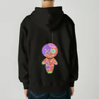 Ａ’ｚｗｏｒｋＳのHANGING VOODOO DOLL PASTEL Heavyweight Zip Hoodie