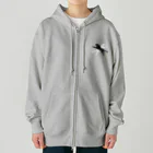 Ａ’ｚｗｏｒｋＳのクロヒョウ＆シロヒョウ～OUTSIDER～ Heavyweight Zip Hoodie