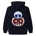 Ａ’ｚｗｏｒｋＳのどくろくんとどくろちゃん Heavyweight Zip Hoodie