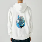 Ａ’ｚｗｏｒｋＳのBLUE DRAGON Heavyweight Zip Hoodie