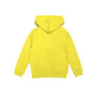 ハートのしっぽコーギーグッズ屋さん♡の【Kids】ウィンク こーぎーパーカー青 Hoodie:back