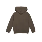 キッズサイズ　わんぱくぽめる堂のキッズサイズ　POMEぶ EX 近すぎるポメラニアン02 Hoodie:back