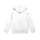キッズサイズ　わんぱくぽめる堂の キッズサイズ 39*Thank you*A Hoodie:back