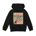 Licca's LickのToday is a good day カカオ&シトラス Hoodie:back