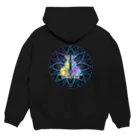 Ra:bicoのUSARYTHEM circle R Hoodie:back