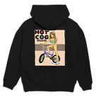 nidan-illustrationのHOT COG Hoodie:back