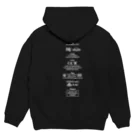 ''''Bar Code''''のBar Code Hoodie パーカーの裏面