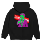 SkeltonMonkeysのソフトクリーム Hoodie:back