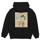 nidan-illustrationの"双輪車娘之圖會" 3-#2 Hoodie:back