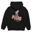 nidan-illustrationの"PASS" Hoodie:back