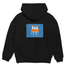 TAXISMのサウナハットランウェイ Hoodie:back