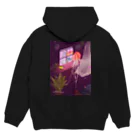 aosansyoの接続するアカクラゲ Just open the window(s) Hoodie:back