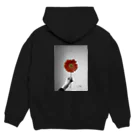 bloomのGerbera/ガーベラ Hoodie:back