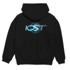 IOST_Supporter_Charityの調整中 パーカーの裏面