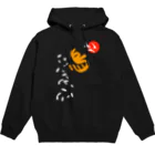 Siderunの館 B2の和デザインな烏(白) Hoodie