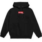 飲兵衛Styleの飲兵衛Style ロゴ RED Hoodie