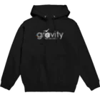 Sk8ersLoungeのGravityWhitelogo　ver2 Hoodie