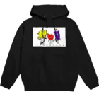 yukiojacksonのくだものおちんちん  トリオ  白枠 Hoodie