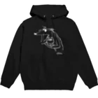 猫とネコ犬のボルゾイとネコとサングラス Hoodie