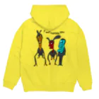 P-nutsのRabbit Colors Threesome Hoodie:back