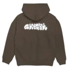 candra(チャンドラ)のcandraロゴ Hoodie:back