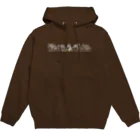 ビールとアート TM-3 Designの名画 × BEER（最後の晩餐）白線画 *文字なしver. Hoodie