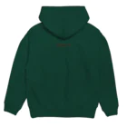 コゴロー・ナイトのリンゴのリンゴローくん Hoodie:back