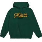 No.326のベースボールロゴ　金 Hoodie