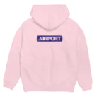 AIRPORTのFLOOR Hooded Hoodie:back