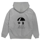 ぜぜまるの部屋のぜぜまるパーカー(前・背面プリント) Hoodie:back