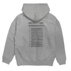 stereovisionのZERO GRAVITY TOILET Hoodie:back