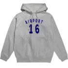 AIRPORTの16 Logo Hooded Hoodie