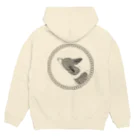 clarice-designのcool dog 2 Hoodie:back