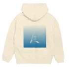 CHOTTOPOINTの釣り好き Hoodie:back