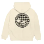 カヤさんのShop。-apparel-のカヤットロゴギツネ Hoodie:back