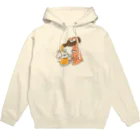 働きたくないの手酌うさぎ Hoodie