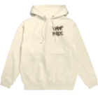 Vamp ModeのLogo (BROWN)＆ Back print Hoodie  パーカー