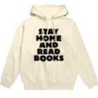 SAIWAI DESIGN STOREのSTAY HOME AND READ BOOKS パーカー