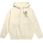 まるコロッ。のウサコロまる・フィットネスバイク（小）（線画：黒バージョン） Hoodie