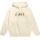 ばずの4人の人 Hoodie