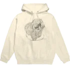 光平洋子のかしこいプーリー犬　3さい、立ちました。puli illustration  Hoodie