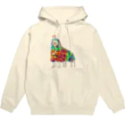 お味噌ちゃん👺LINEスタンプもの獅子舞 Hoodie