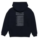 stereovisionのZERO GRAVITY TOILET Hoodie:back