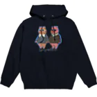 EDGE WATER IN officialのE.W.I Hoodie①Size:L/XL/XXL「Glitch ver01」 パーカー